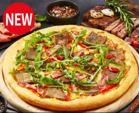 South American Steak Pizza